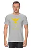 Заказать мужскую футболку в Москве. Футболка классическая Pokemon GO Team Instinct от cherdantcev - готовые дизайны и нанесение принтов.