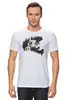 Заказать мужскую футболку в Москве. Футболка классическая Mountain Bike от oneredfoxstore@gmail.com - готовые дизайны и нанесение принтов.