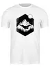 Заказать мужскую футболку в Москве. Футболка классическая Snow Geometry от oneredfoxstore@gmail.com - готовые дизайны и нанесение принтов.