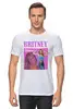 Заказать мужскую футболку в Москве. Футболка классическая Бритни Спирс от print.io  - готовые дизайны и нанесение принтов.