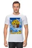 Заказать мужскую футболку в Москве. Футболка классическая Подсолнух (1) от Илья - готовые дизайны и нанесение принтов.