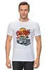 Заказать мужскую футболку в Москве. Футболка классическая Авто винтаж  от T-shirt print  - готовые дизайны и нанесение принтов.