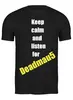 Заказать мужскую футболку в Москве. Футболка классическая Deadmau5 от klimashkin.konstantin@yandex.ru - готовые дизайны и нанесение принтов.