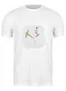 Заказать мужскую футболку в Москве. Футболка классическая Снеговик от mrs-snit@yandex.ru - готовые дизайны и нанесение принтов.