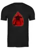 Заказать мужскую футболку в Москве. Футболка классическая Fire Neko от oneredfoxstore@gmail.com - готовые дизайны и нанесение принтов.