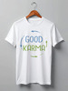 Заказать мужскую футболку в Москве. Футболка классическая Good karma от Kostya  - готовые дизайны и нанесение принтов.
