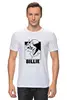 Заказать мужскую футболку в Москве. Футболка классическая Billie Eilish язык от Павел Павел - готовые дизайны и нанесение принтов.
