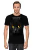 Заказать мужскую футболку в Москве. Футболка классическая Кот/Cat от THE_NISE  - готовые дизайны и нанесение принтов.