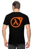 Заказать мужскую футболку в Москве. Футболка классическая HALF LIFE от robus - готовые дизайны и нанесение принтов.