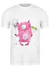 Заказать мужскую футболку в Москве. Футболка классическая Милый розовый монстр от zen4@bk.ru - готовые дизайны и нанесение принтов.