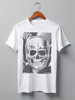 Заказать мужскую футболку в Москве. Футболка классическая Skulls от oneredfoxstore@gmail.com - готовые дизайны и нанесение принтов.