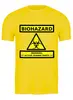 Заказать мужскую футболку в Москве. Футболка классическая BIOHAZARD от Jimmy Flash - готовые дизайны и нанесение принтов.