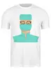 Заказать мужскую футболку в Москве. Футболка классическая  Доктор в маске от Stil na yarkosti - готовые дизайны и нанесение принтов.