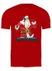 Заказать мужскую футболку в Москве. Футболка классическая НОВЫЙ ГОД от T-shirt print  - готовые дизайны и нанесение принтов.