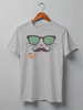 Заказать мужскую футболку в Москве. Футболка классическая Cats Here от oneredfoxstore@gmail.com - готовые дизайны и нанесение принтов.