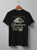 Заказать мужскую футболку в Москве. Футболка классическая Mountains от oneredfoxstore@gmail.com - готовые дизайны и нанесение принтов.