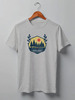 Заказать мужскую футболку в Москве. Футболка классическая Mountains от oneredfoxstore@gmail.com - готовые дизайны и нанесение принтов.