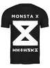 Заказать мужскую футболку в Москве. Футболка классическая Monsta X от geekbox - готовые дизайны и нанесение принтов.