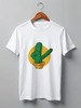 Заказать мужскую футболку в Москве. Футболка классическая Dabbing Cactus от Павел Павел - готовые дизайны и нанесение принтов.