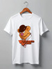 Заказать мужскую футболку в Москве. Футболка классическая Wocka wocka orange от YellowCloverShop - готовые дизайны и нанесение принтов.