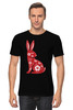 Заказать мужскую футболку в Москве. Футболка классическая Red Rabbit от skynatural - готовые дизайны и нанесение принтов.