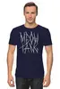 Заказать мужскую футболку в Москве. Футболка классическая Meow-Tang Clan от oneredfoxstore@gmail.com - готовые дизайны и нанесение принтов.