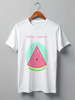 Заказать мужскую футболку в Москве. Футболка классическая watermelon's paradise от Kerrie Compodoniko - готовые дизайны и нанесение принтов.