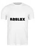Заказать мужскую футболку в Москве. Футболка классическая Roblox от THE_NISE  - готовые дизайны и нанесение принтов.