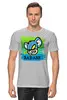 Заказать мужскую футболку в Москве. Футболка классическая Крысенок от T-shirt print  - готовые дизайны и нанесение принтов.