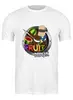 Заказать мужскую футболку в Москве. Футболка классическая Fruit Ninja от THE_NISE  - готовые дизайны и нанесение принтов.