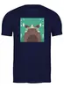 Заказать мужскую футболку в Москве. Футболка классическая Bear Here от oneredfoxstore@gmail.com - готовые дизайны и нанесение принтов.