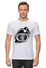 Заказать мужскую футболку в Москве. Футболка классическая Space Monkey (Космическая обезьяна) от goljakovai@mail.ru - готовые дизайны и нанесение принтов.