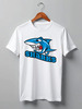 Заказать мужскую футболку в Москве. Футболка классическая Sharks от mega281@yandex.ru - готовые дизайны и нанесение принтов.
