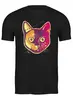 Заказать мужскую футболку в Москве. Футболка классическая Cats Here от oneredfoxstore@gmail.com - готовые дизайны и нанесение принтов.