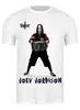 Заказать мужскую футболку в Москве. Футболка классическая Joey Jordison от Vladec11 - готовые дизайны и нанесение принтов.