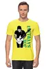 Заказать мужскую футболку в Москве. Футболка классическая Joe Satriani от Павел - готовые дизайны и нанесение принтов.