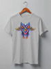 Заказать мужскую футболку в Москве. Футболка классическая Owl Here от oneredfoxstore@gmail.com - готовые дизайны и нанесение принтов.