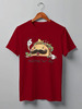 Заказать мужскую футболку в Москве. Футболка классическая Burgers от oneredfoxstore@gmail.com - готовые дизайны и нанесение принтов.