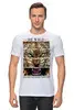 Заказать мужскую футболку в Москве. Футболка классическая Хищный зверюга от T-shirt print  - готовые дизайны и нанесение принтов.