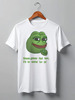 Заказать мужскую футболку в Москве. Футболка классическая Pepe the frog Whant some love от Ильяс Муртазаев - готовые дизайны и нанесение принтов.