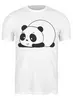Заказать мужскую футболку в Москве. Футболка классическая Bear Here от oneredfoxstore@gmail.com - готовые дизайны и нанесение принтов.