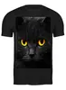 Заказать мужскую футболку в Москве. Футболка классическая Кот/Cat от THE_NISE  - готовые дизайны и нанесение принтов.