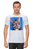 Заказать мужскую футболку в Москве. Футболка классическая  Кот/Cat от THE_NISE  - готовые дизайны и нанесение принтов.