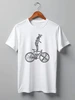Заказать мужскую футболку в Москве. Футболка классическая Bike Punk Cat от oneredfoxstore@gmail.com - готовые дизайны и нанесение принтов.