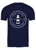 Заказать мужскую футболку в Москве. Футболка классическая Навигация от balden - готовые дизайны и нанесение принтов.