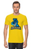 Заказать мужскую футболку в Москве. Футболка классическая Голубой дракон от skynatural - готовые дизайны и нанесение принтов.