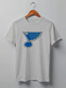 Заказать мужскую футболку в Москве. Футболка классическая St. Louis Blues / NHL USA от KinoArt - готовые дизайны и нанесение принтов.