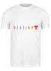 Заказать мужскую футболку в Москве. Футболка классическая Destiny от THE_NISE  - готовые дизайны и нанесение принтов.