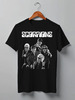 Заказать мужскую футболку в Москве. Футболка классическая Scorpions Band от Leichenwagen - готовые дизайны и нанесение принтов.