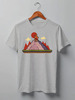 Заказать мужскую футболку в Москве. Футболка классическая Mountains от oneredfoxstore@gmail.com - готовые дизайны и нанесение принтов.